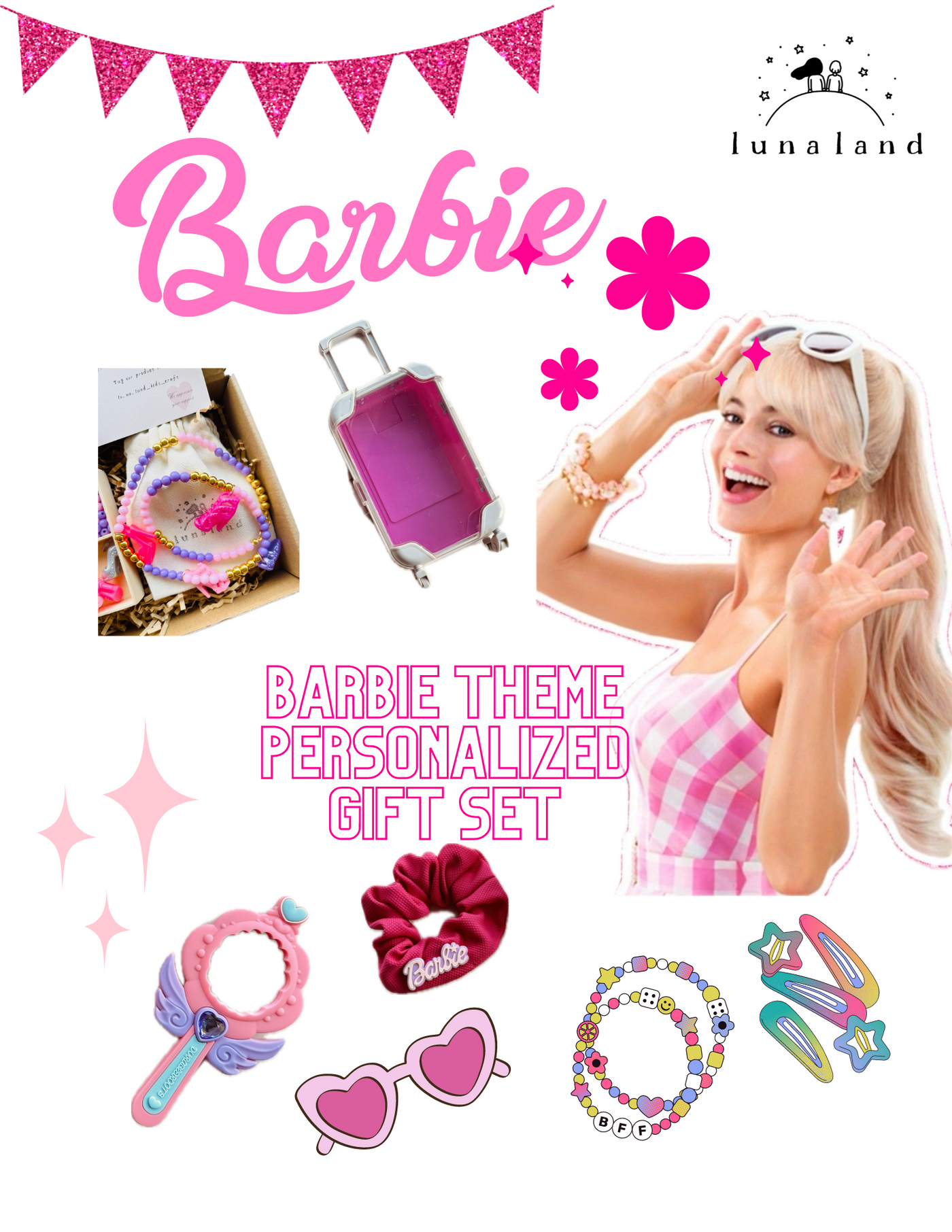 Return / Goodie gift boundle: Barbie theme