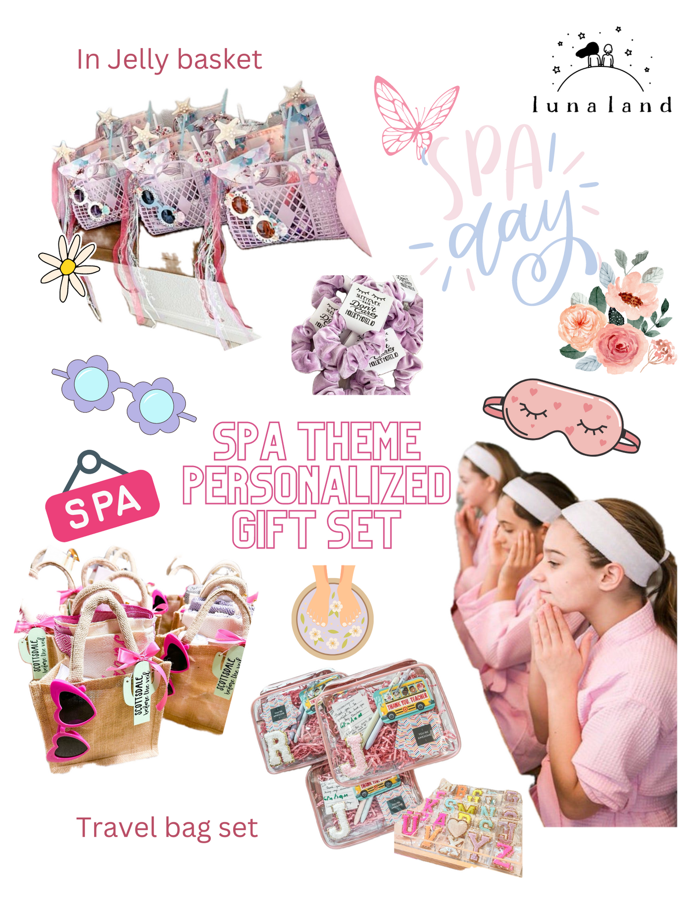 Return / Goodie gift boundle: Spa theme