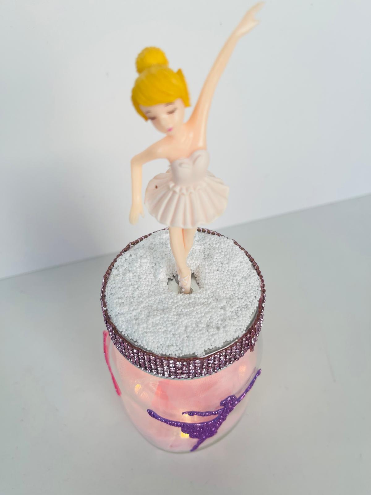 Ballerina Light Jar