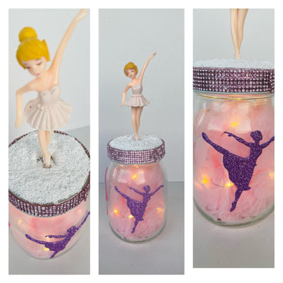 Ballerina Light Jar