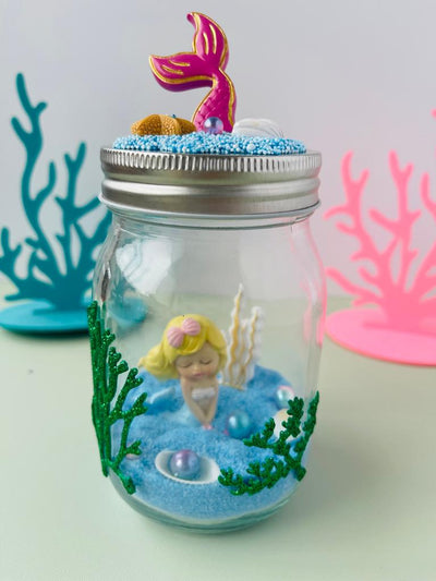 Mermaid light jar creation kit