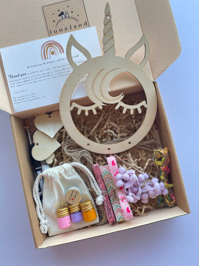 Dream catcher kit (unicorn head)